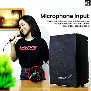 Baretone MAX06BX 6 inch 60 Watt Bluetooth TWS Portable Speaker